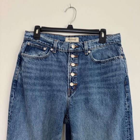 Madewell The Perfect Vintage Straight Jean: Button-Fly Edition | Size 29 - Picture 4 of 7